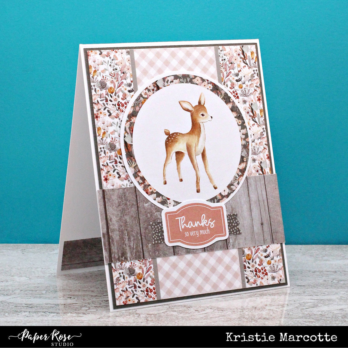 Woodland Friends 6x8" Quick Cards Collection 29982 - Paper Rose Studio