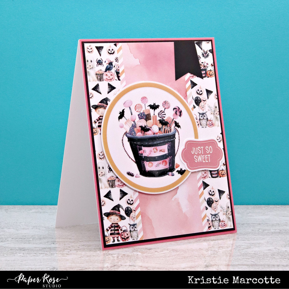 Pink Halloween 6x8" Quick Cards Collection 32871 - Paper Rose Studio
