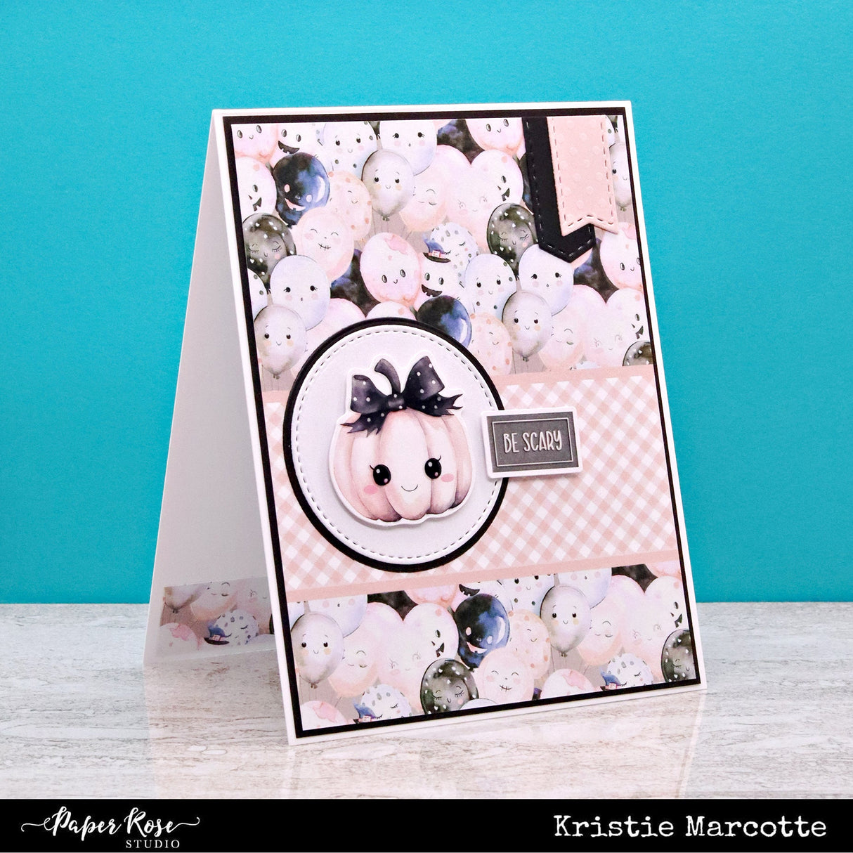 Pink Halloween 6x8" Quick Cards Collection 32871 - Paper Rose Studio