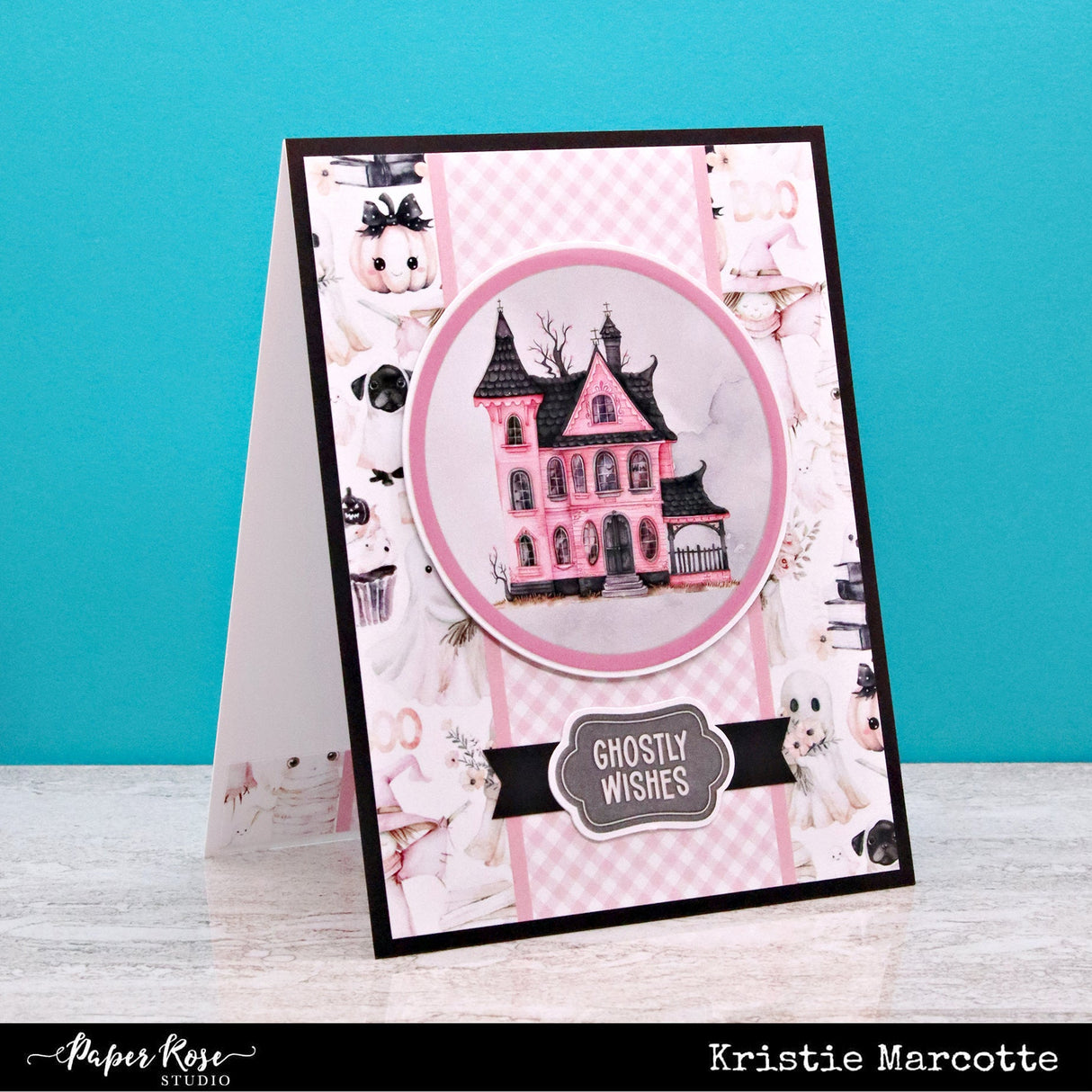Pink Halloween 6x8" Quick Cards Collection 32871 - Paper Rose Studio