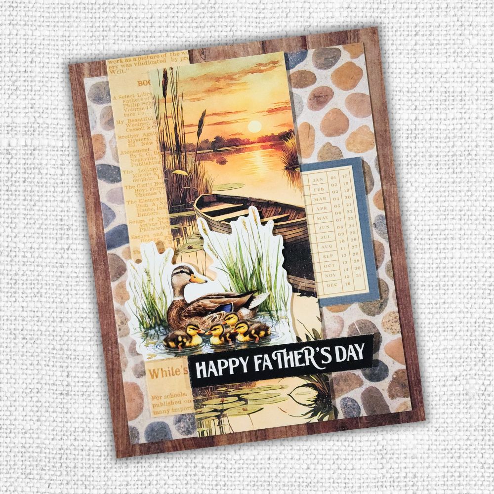 Lakeside Memories Embossed Die Cuts 34740 - Paper Rose Studio