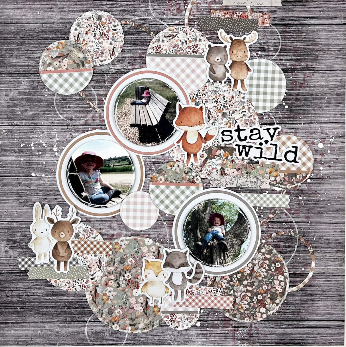 Woodland Friends 6x8" Quick Cards Collection 29982 - Paper Rose Studio