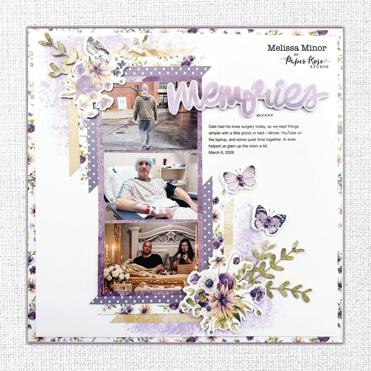 Leaf Sprig Metal Cutting Die 33900 - Paper Rose Studio