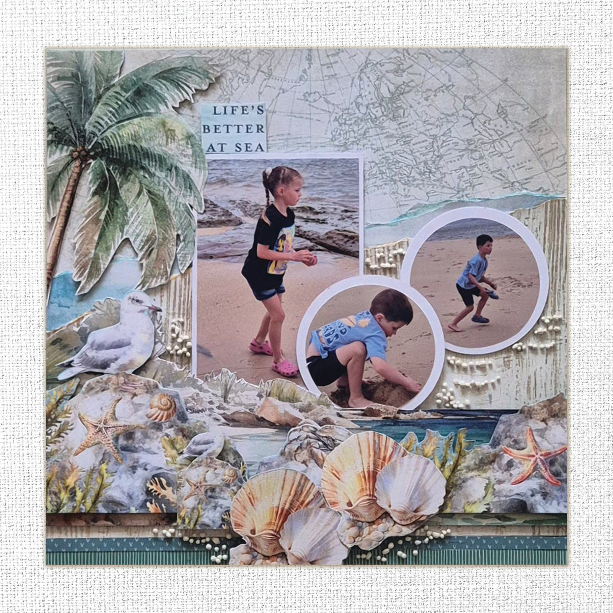 Seaside Memories 12x12 Paper Collection 33750 - Paper Rose Studio