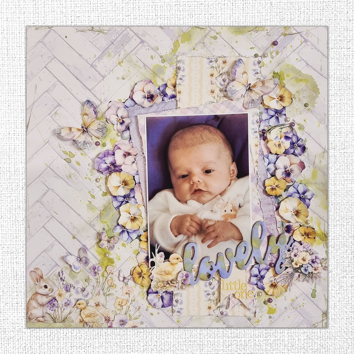 Petals & Pansies 6 x 8" Cut Aparts 36394