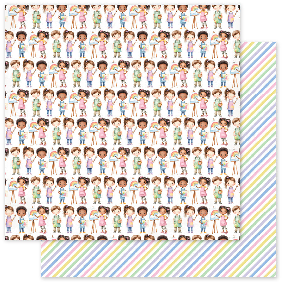 Little Artists A 12x12 Paper (12pc Bulk Pack) 35050 - Paper Rose Studio