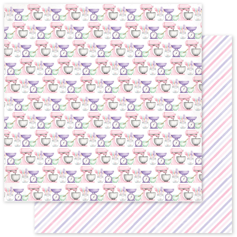 Little Bakers C 12x12 Paper (12pc Bulk Pack) 35038 - Paper Rose Studio