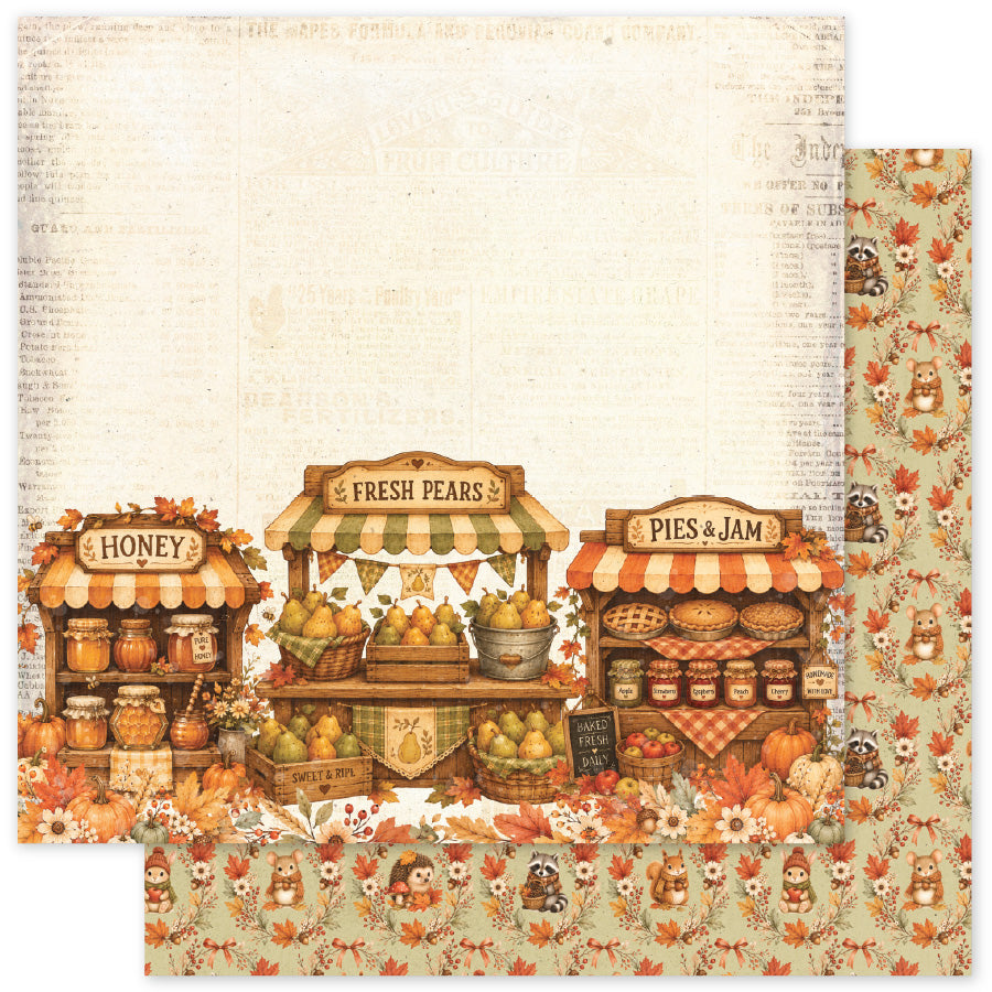 Maplewood Cottage D 12x12 Paper (12 pc Bulk Pack) 37315