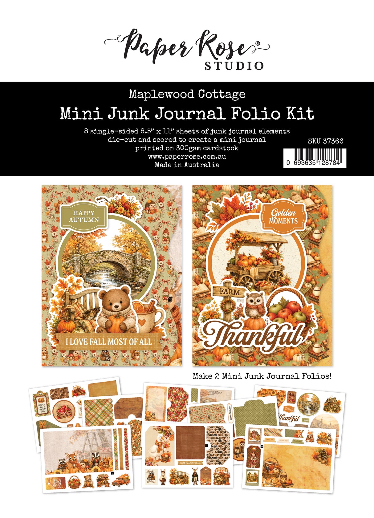 Maplewood Cottage 8.5x11" Mini Folio Kit 37366