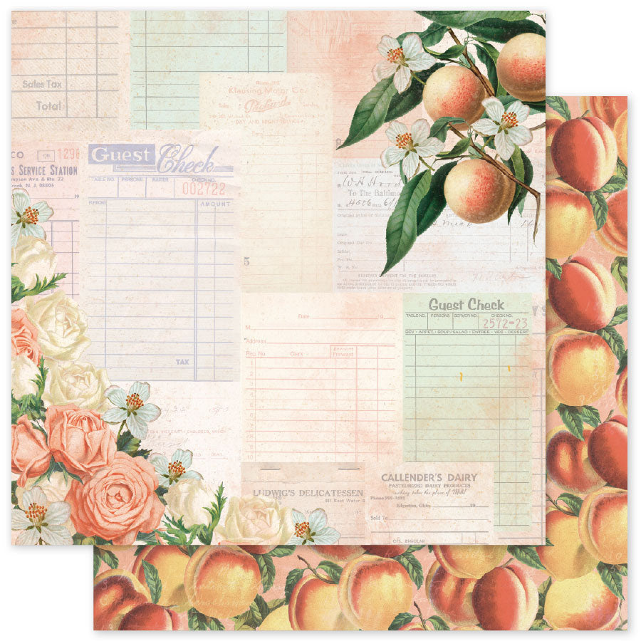 Meadowbrook Farm Basics C 12x12 Paper (12pc Bulk Pack) 35052 - Paper Rose Studio