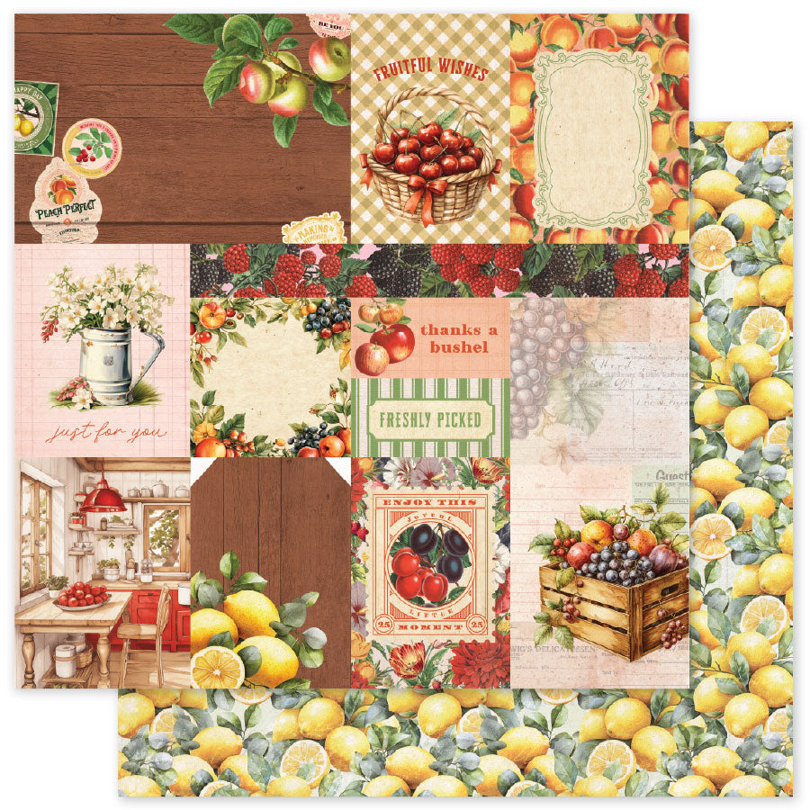 Meadowbrook Farm E 12x12 Paper (12pc Bulk Pack) 35034 - Paper Rose Studio