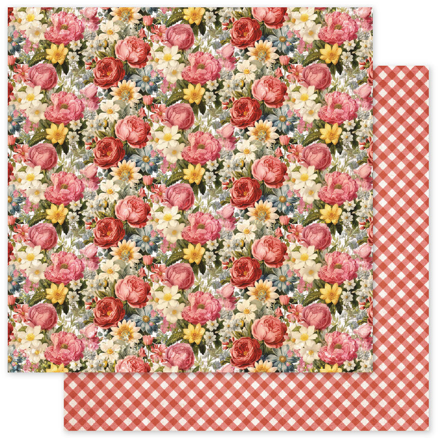 Meadowbrook Farm Patterns F 12x12 Paper (12pc Bulk Pack) 35106 - Paper Rose Studio