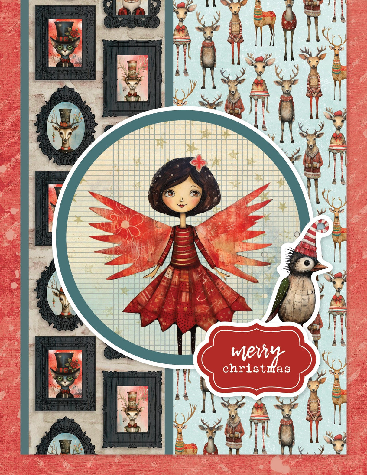 Merry and Bright 6x8" Quick Card Collection 35701 - Paper Rose Studio
