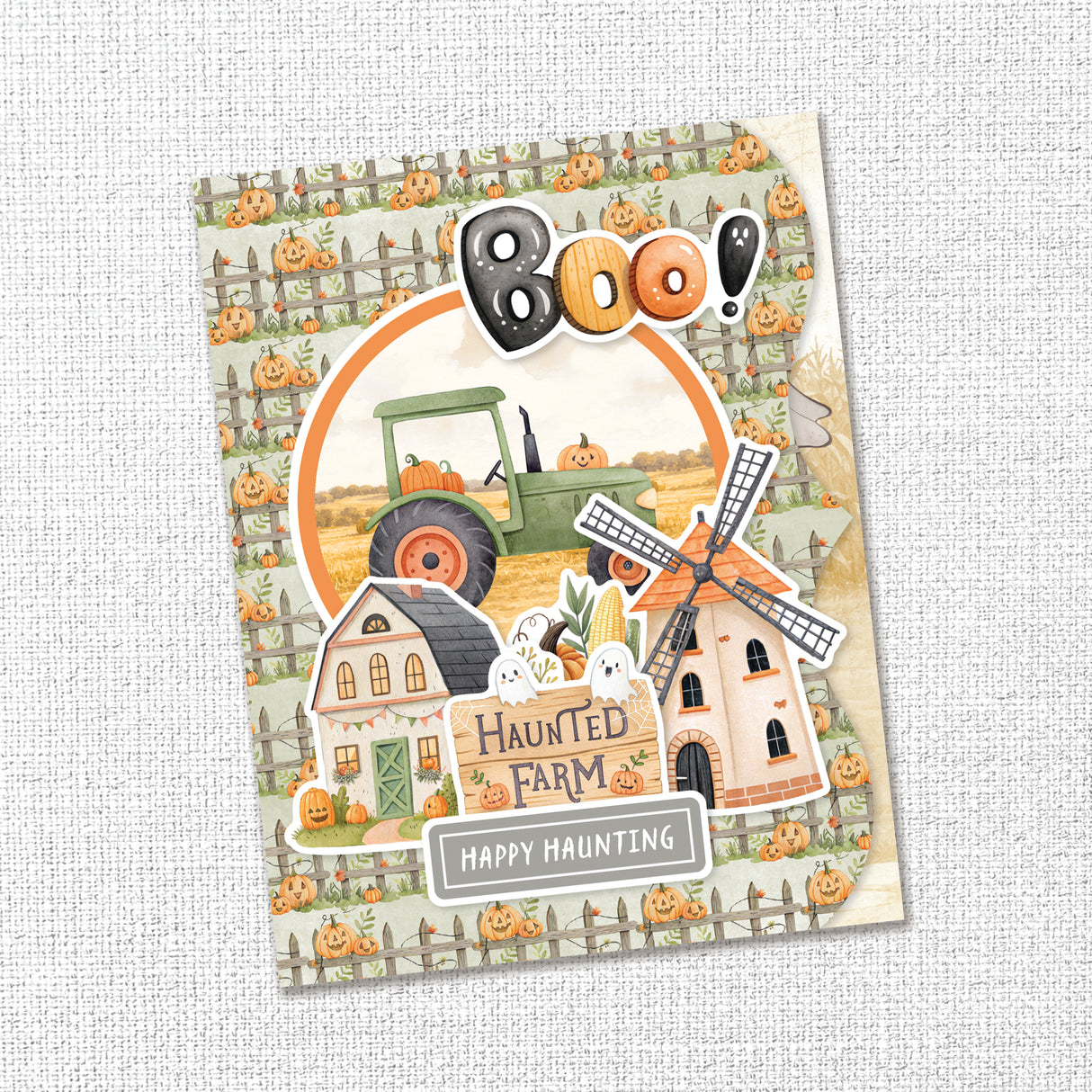 Halloween Harvest 8.5x11" Mini Folio Kit 37222