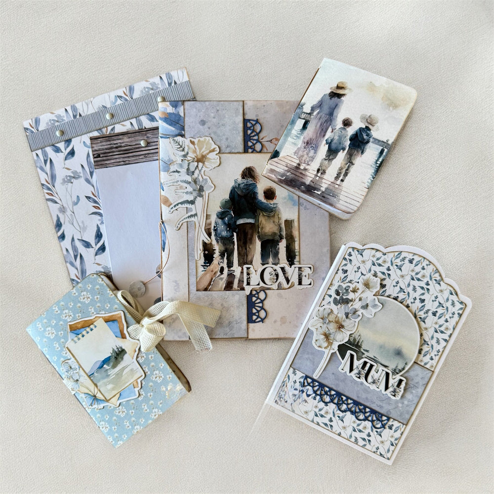 Morning Memories Embossed Die Cuts 30348 - Paper Rose Studio