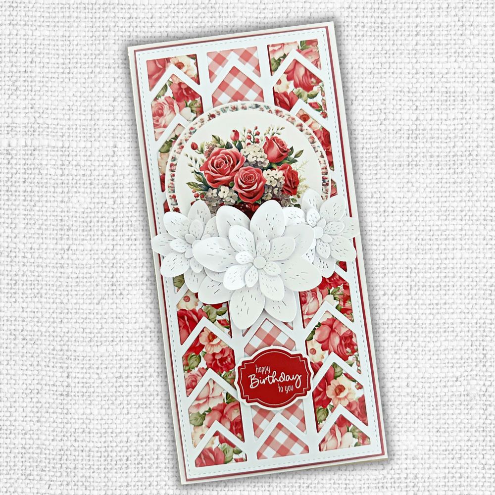 Candy Kisses 6x8" Die Cuts & Sentiments 31668 - Paper Rose Studio