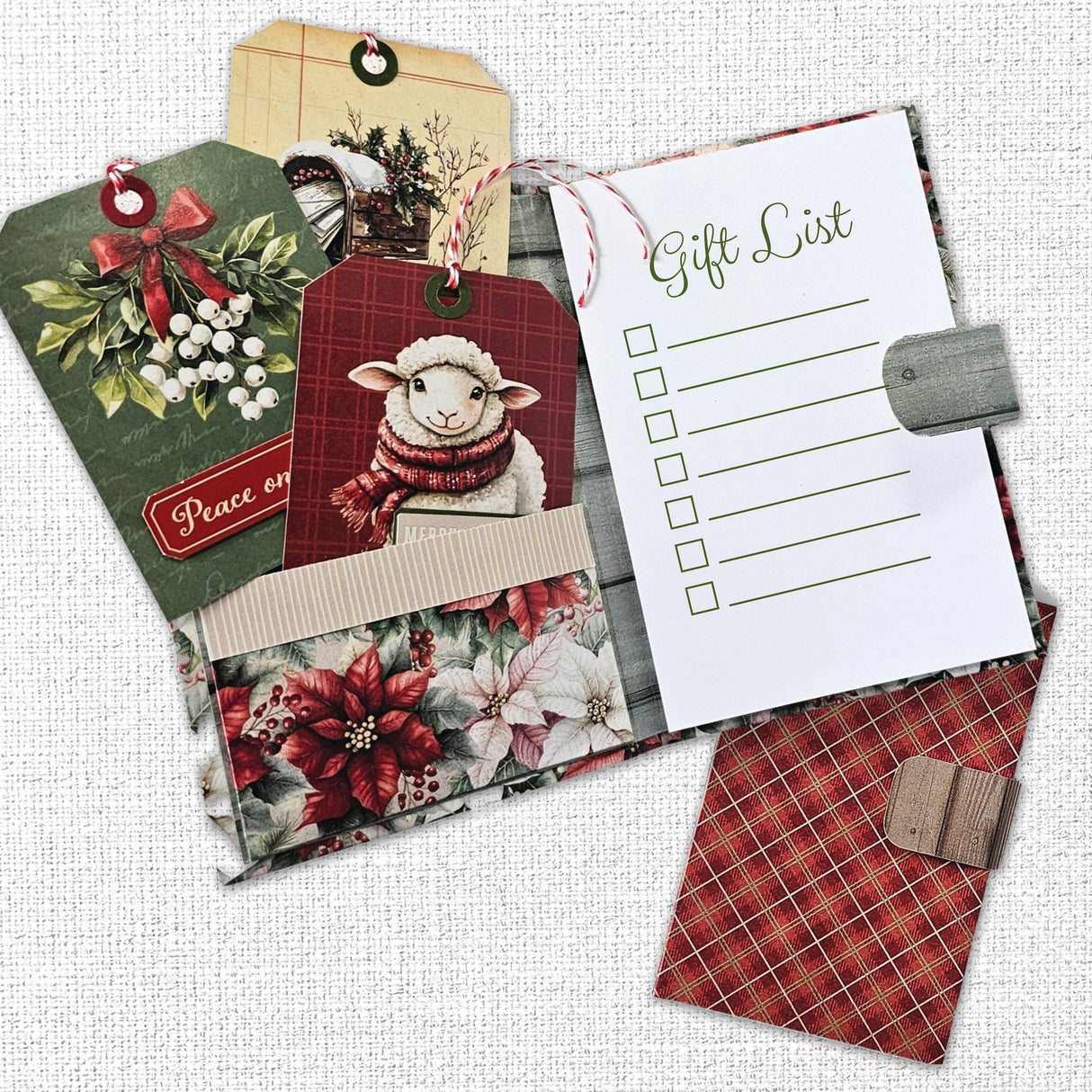 Christmas Tree Farm Tags & Tickets Embossed Die Cuts 35304 - Paper Rose Studio