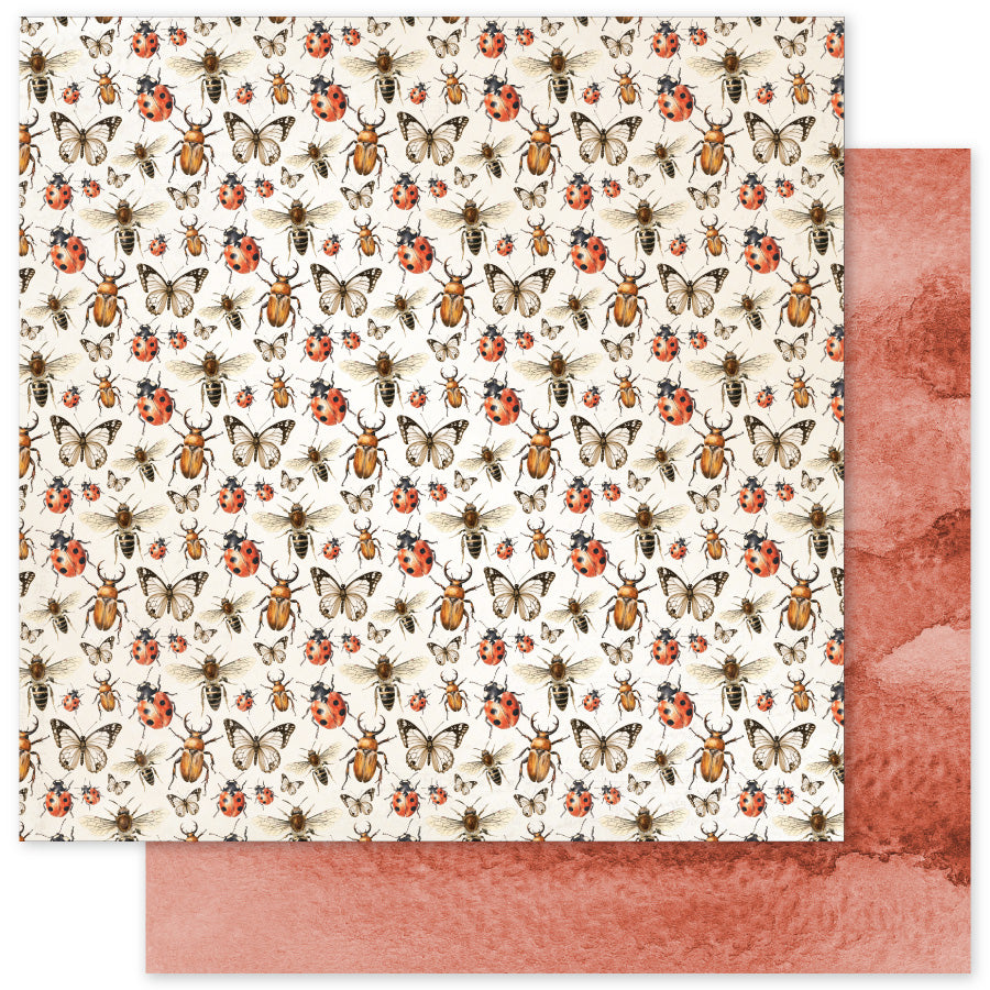 Poppy Garden C 12x12 Paper (12pc Bulk Pack) 34629 - Paper Rose Studio