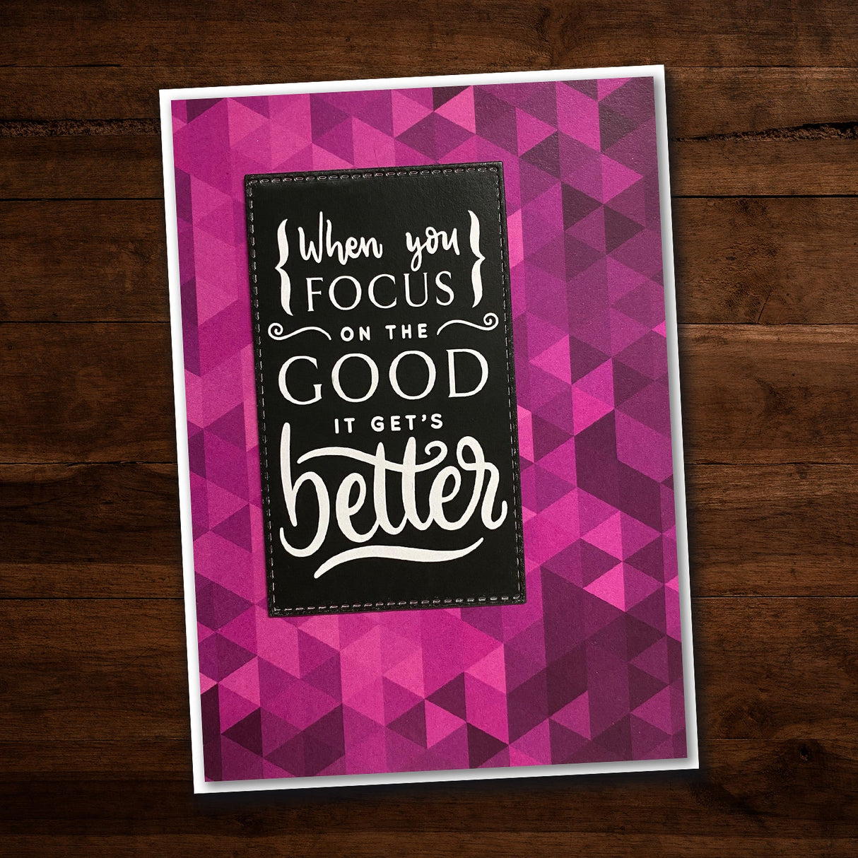 Big Black & White A5 12pc Sentiment Sheets 19289 - Paper Rose Studio