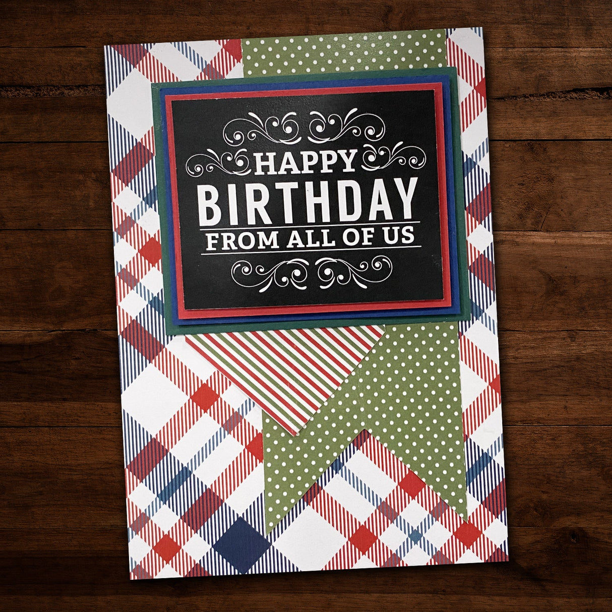 Winter Plaid 6x6 Paper Collection 22867 - Paper Rose Studio