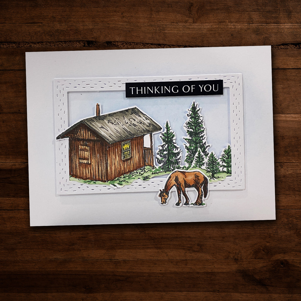 The Cottage Clear Stamp Set 23587 - Paper Rose Studio