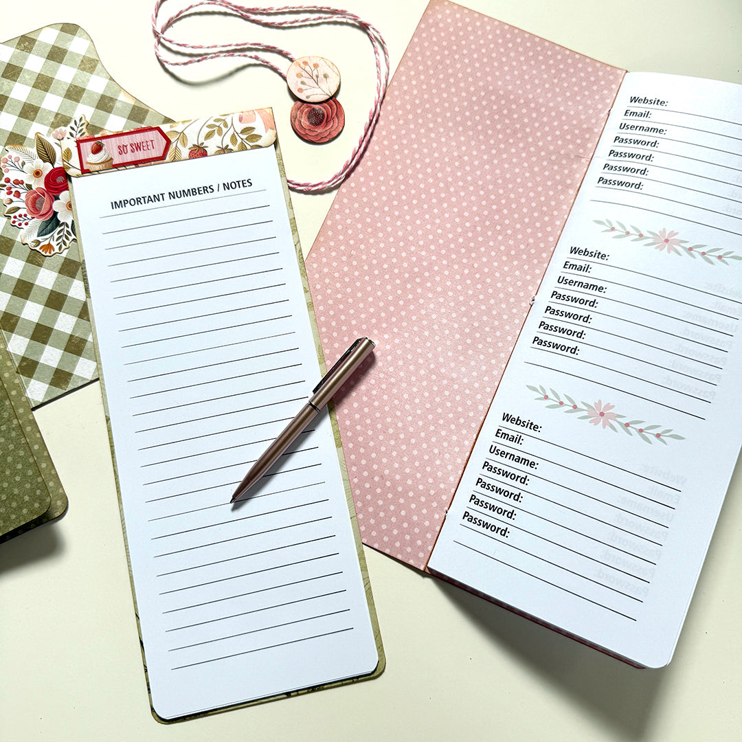 Strawberry Friends 6x8" Quick Cards Collection 34914 - Paper Rose Studio