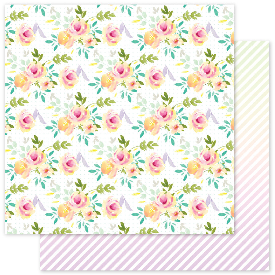 Pastel Patterns 1.0 D 12x12 Paper (12pc Bulk Pack) 34842 - Paper Rose Studio