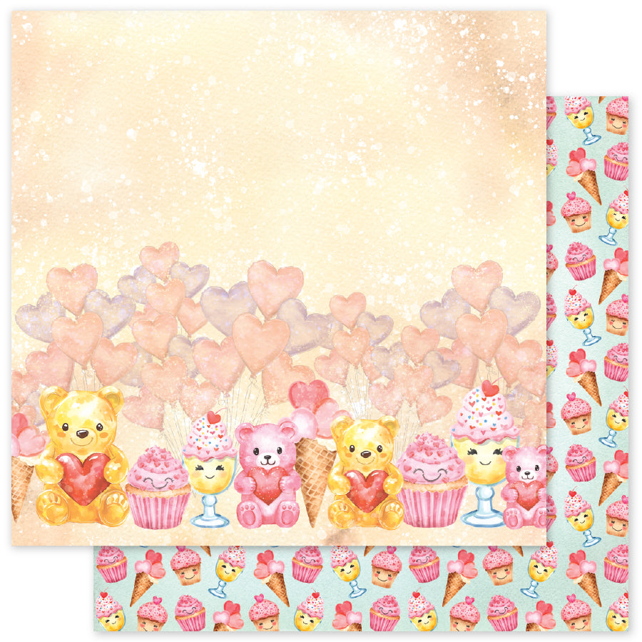 Perfect Pairs B 12x12 Paper (12 pc Bulk Pack) 35785