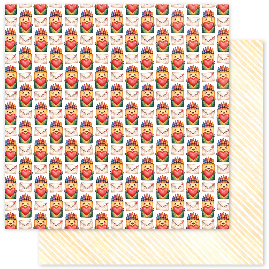 Perfect Pairs Basics E 12x12 Paper (12 pc Bulk Pack) 35827 - Paper Rose Studio