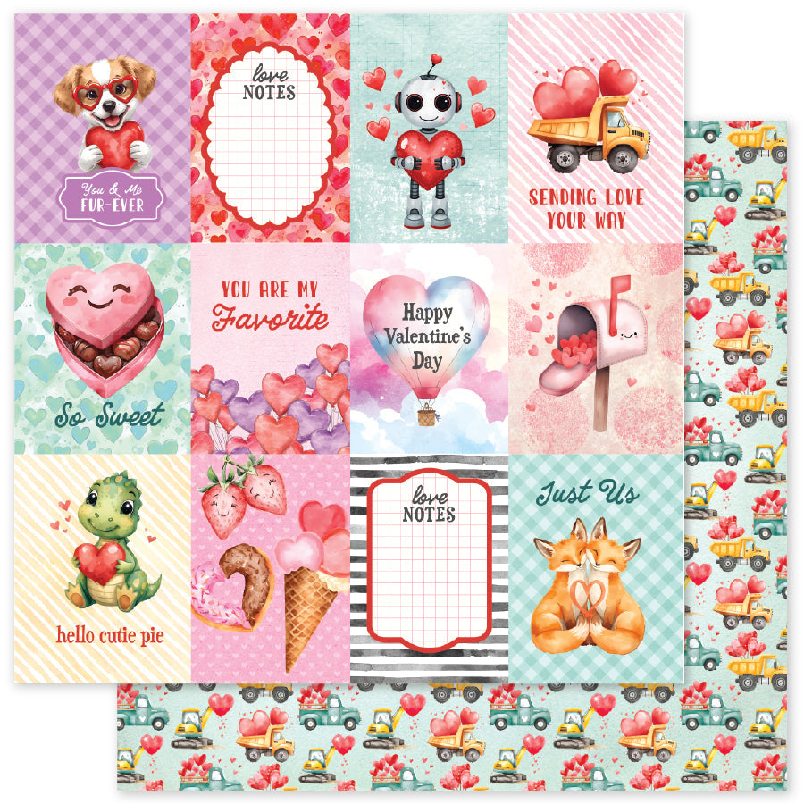 Perfect Pairs E 12x12 Paper (12 pc Bulk Pack) 35794 - Paper Rose Studio