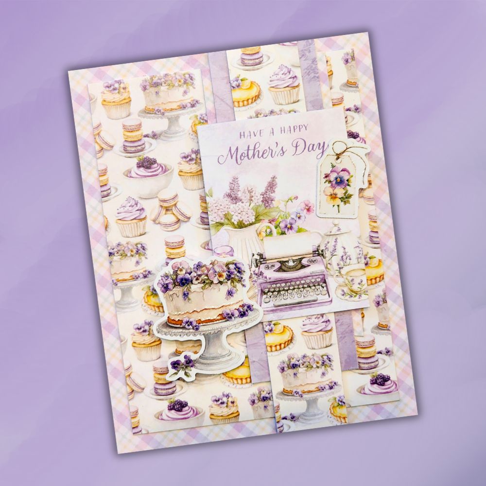Petals & Pansies Papercuts Cardmaking Kit 36397