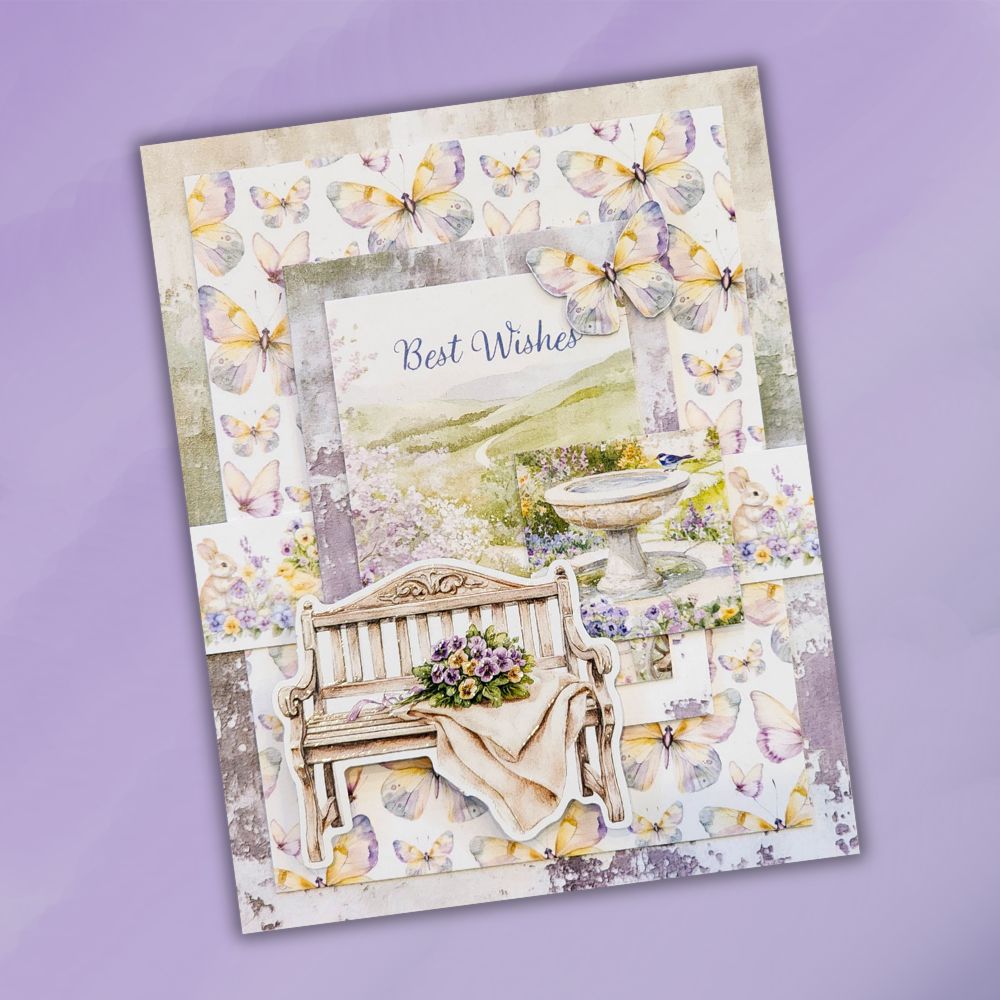 Petals & Pansies Papercuts Cardmaking Kit 36397