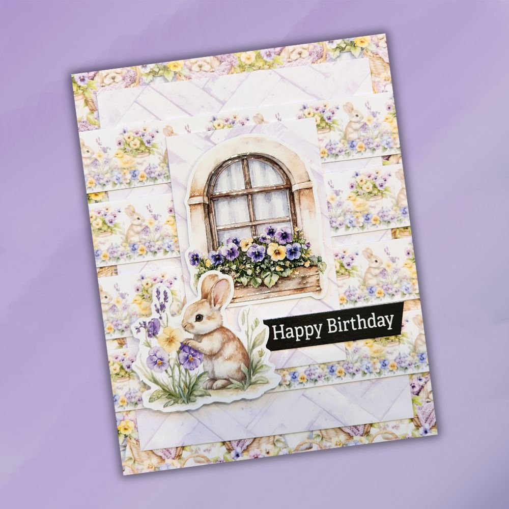 Petals & Pansies Papercuts Cardmaking Kit 36397