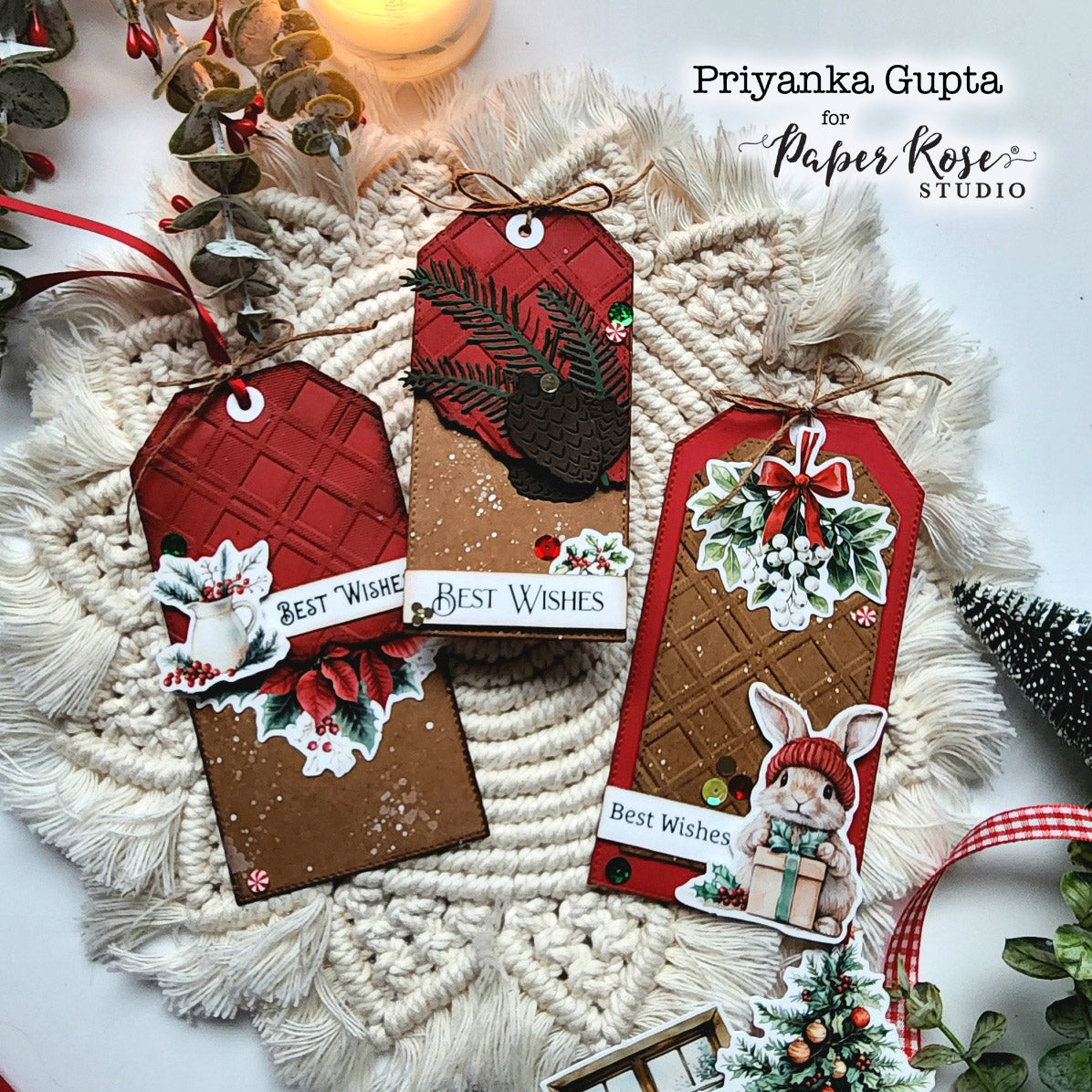 Christmas Tree Farm Embossed Die Cuts 35298 - Paper Rose Studio