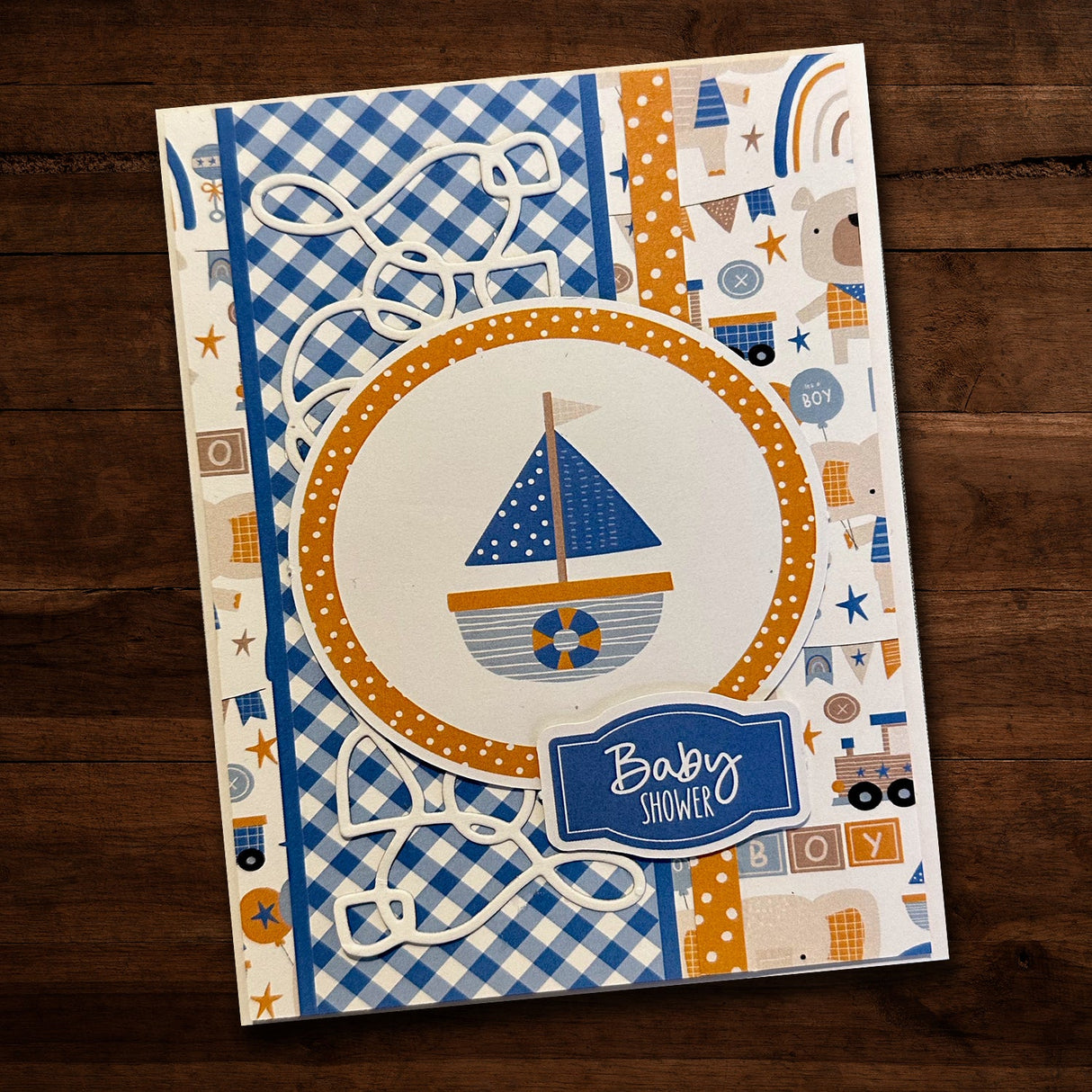 Hello Little Boy 6x8" Die Cuts & Sentiments 29994 - Paper Rose Studio