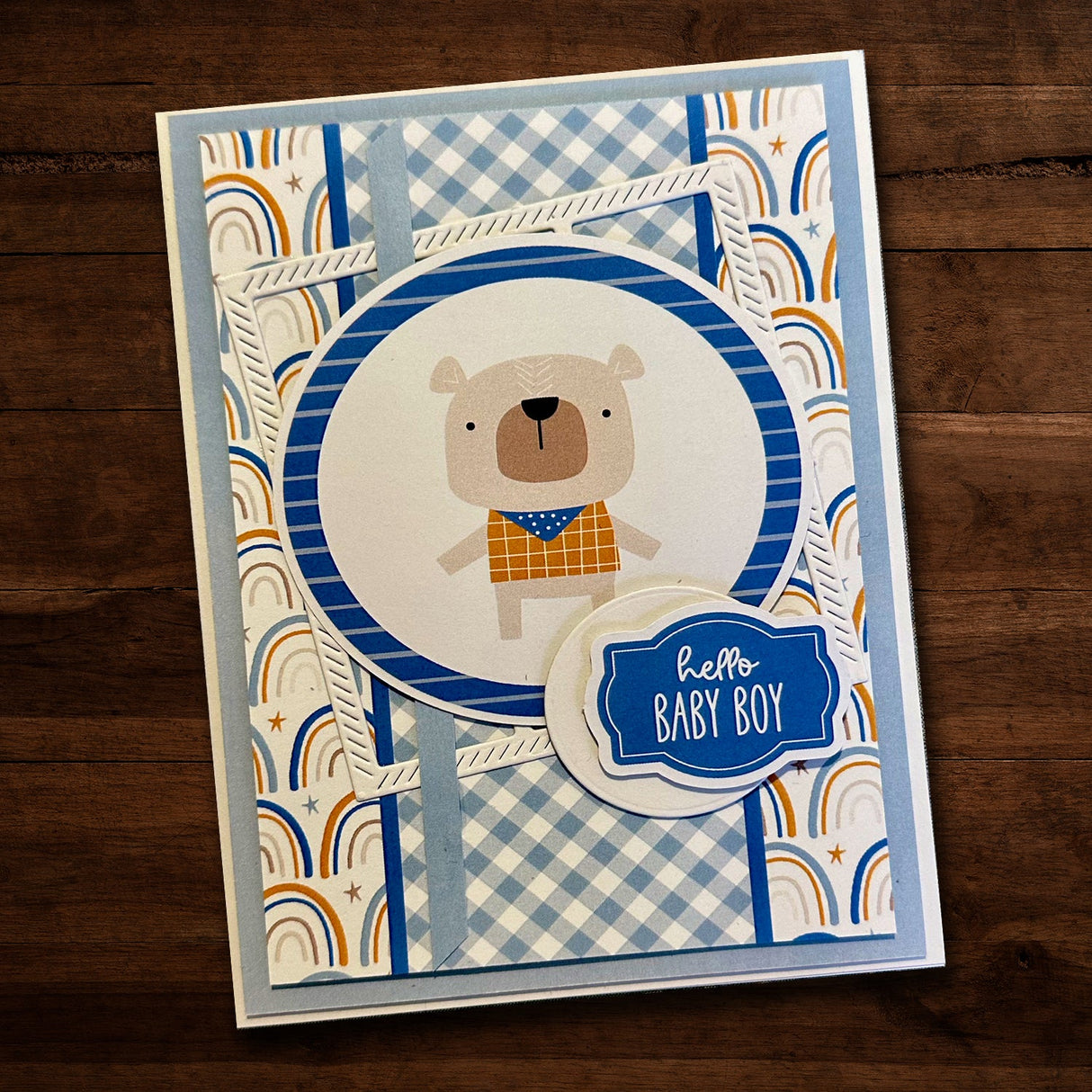 Hello Little Boy 6x8" Die Cuts & Sentiments 29994 - Paper Rose Studio