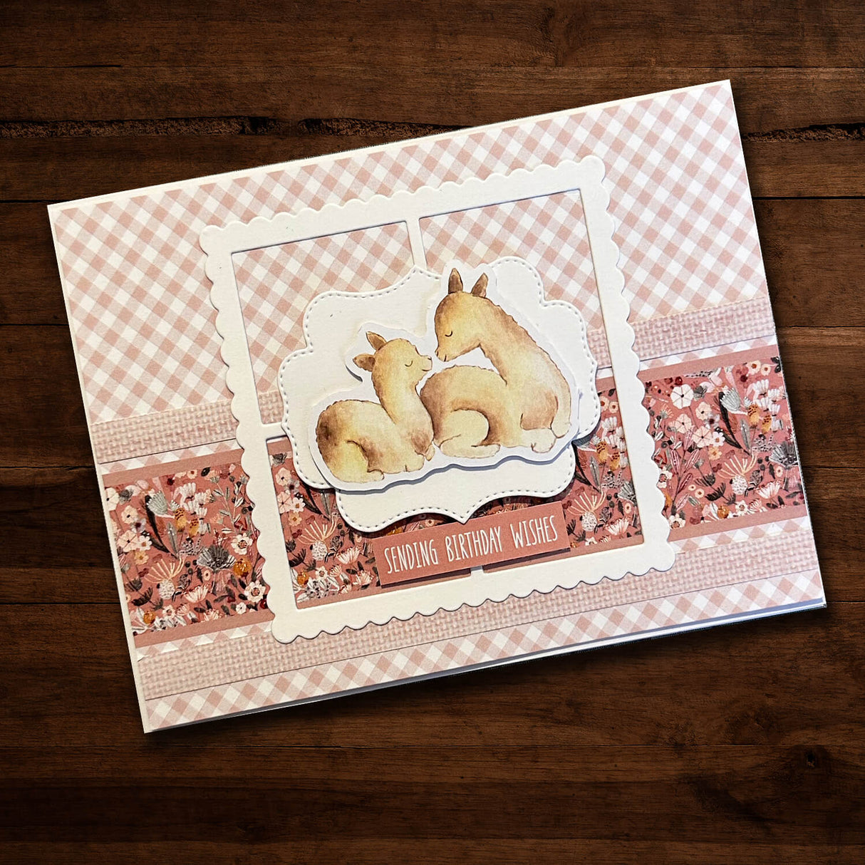 Woodland Friends 6x8" Quick Cards Collection 29982 Die Example 7