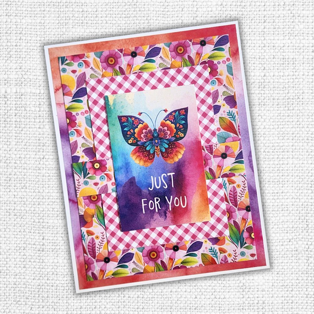Rainbow Village 6x8" Embossed Die Cuts 35343 - Paper Rose Studio