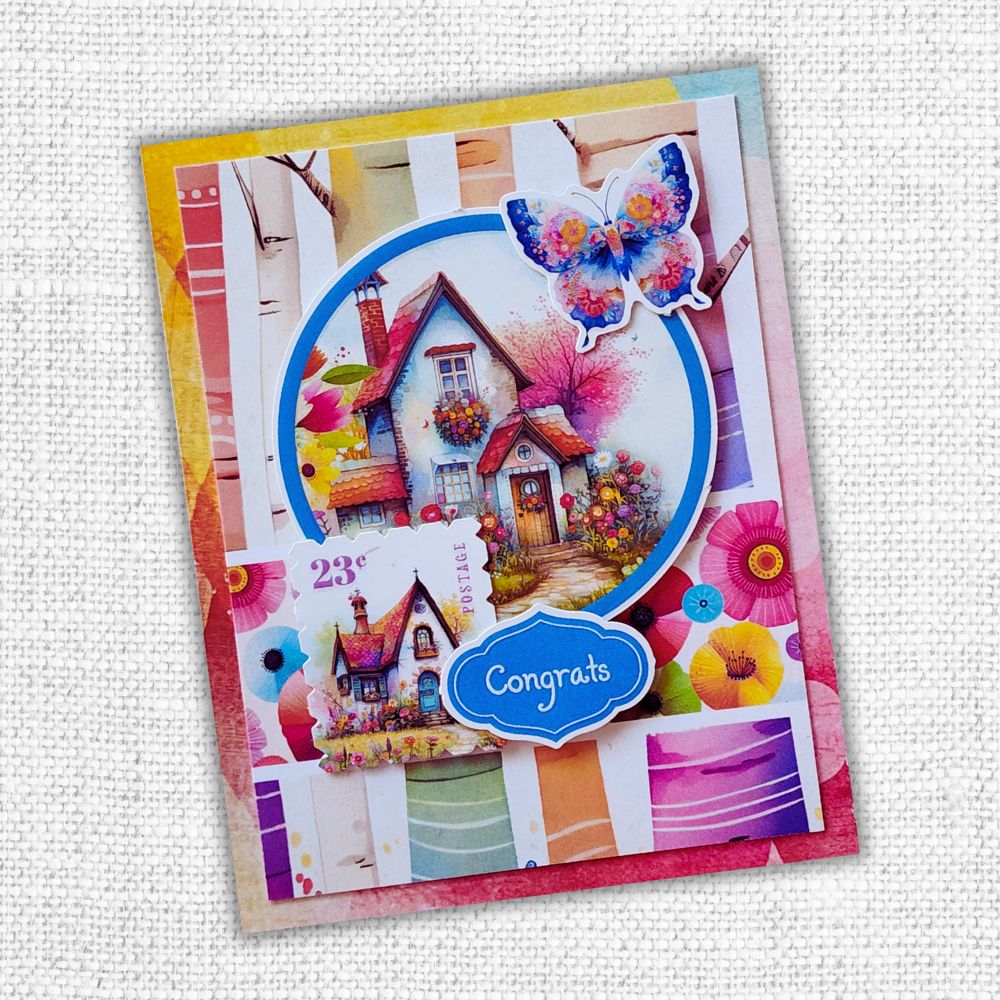 Rainbow Village 6x8" Quick Card Collection 35352 - Paper Rose Studio