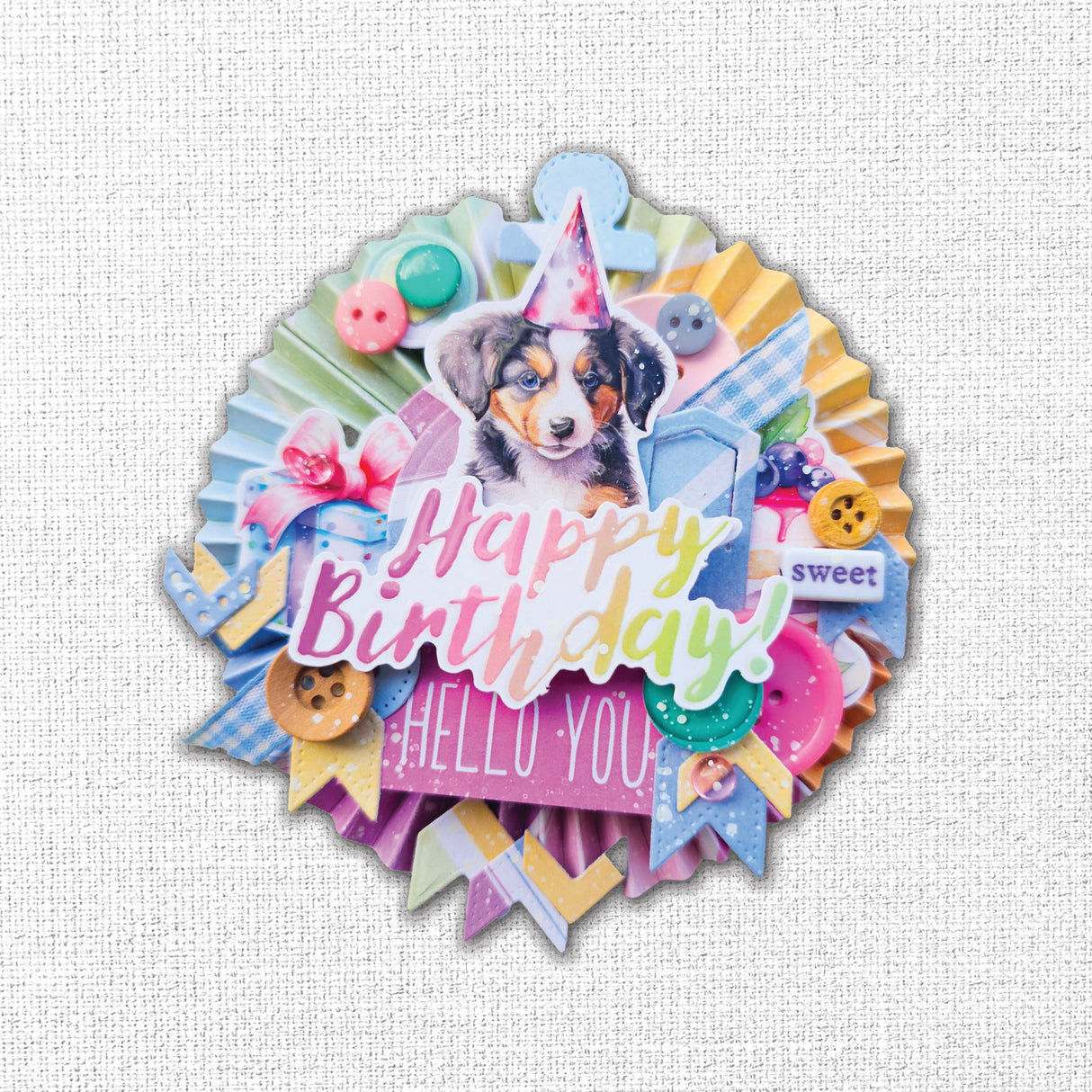 Birthday Fun Embossed Die Cuts 33306 - Paper Rose Studio