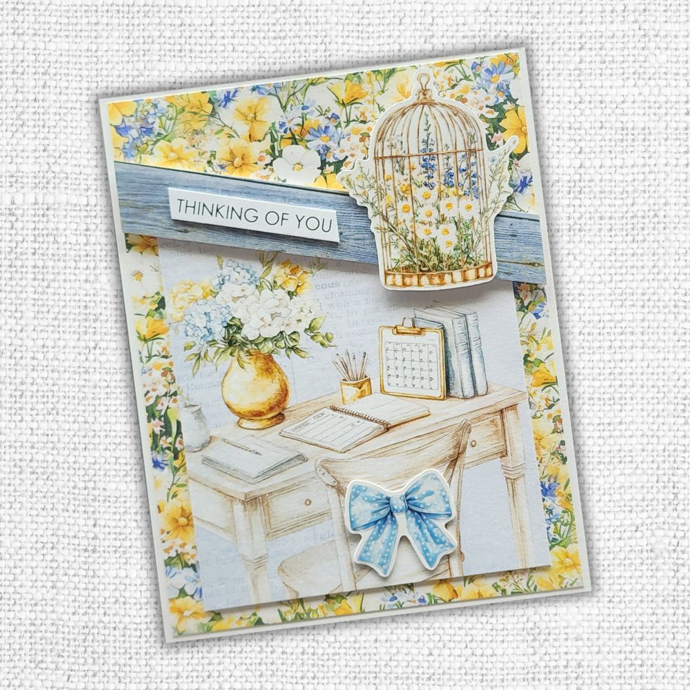 Papercuts Cardmaking Kit - March 2025 Rustic Spring 34299 - Paper Rose Studio