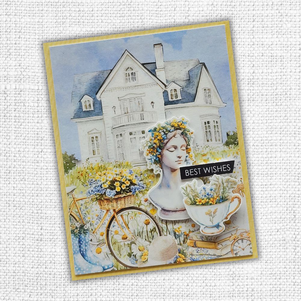 Papercuts Cardmaking Kit - March 2025 Rustic Spring 34299 - Paper Rose Studio