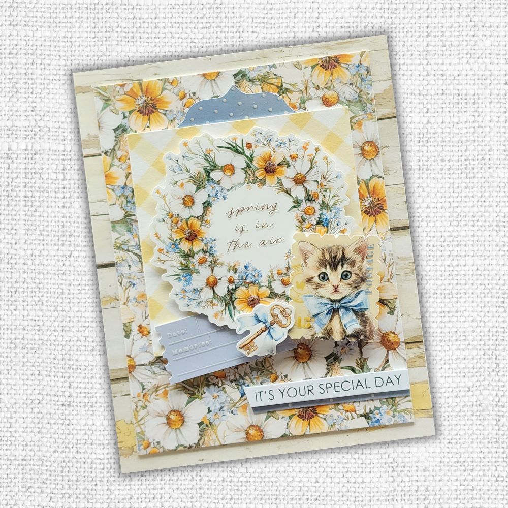 Papercuts Cardmaking Kit - March 2025 Rustic Spring 34299 - Paper Rose Studio