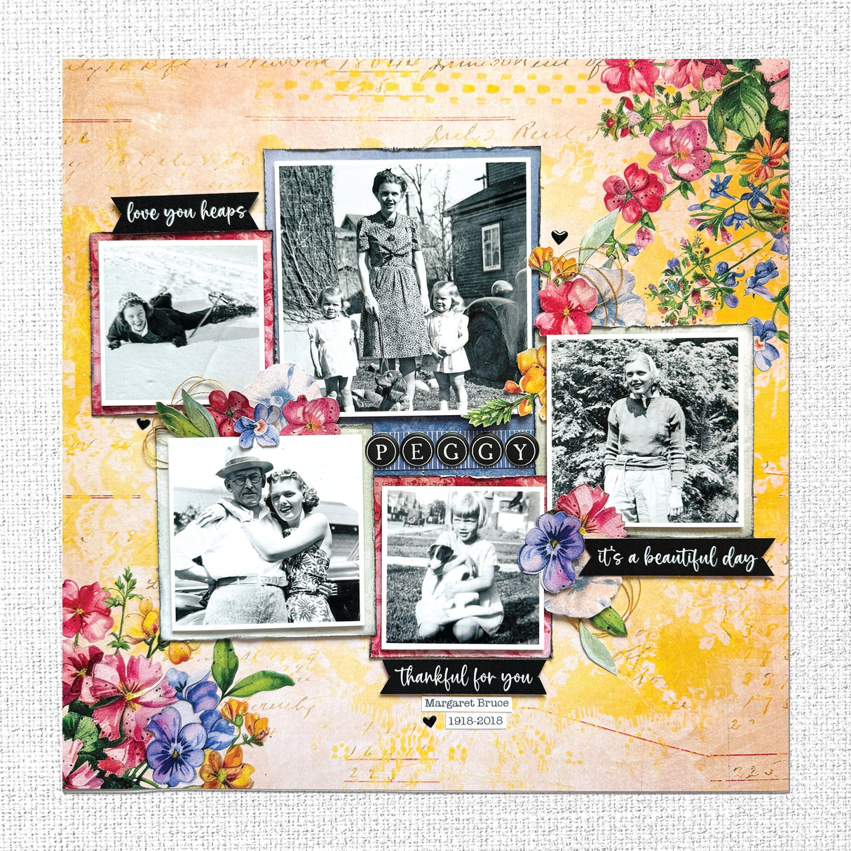 Flower Shoppe Basics 12x12 Paper Collection 33657 - Paper Rose Studio