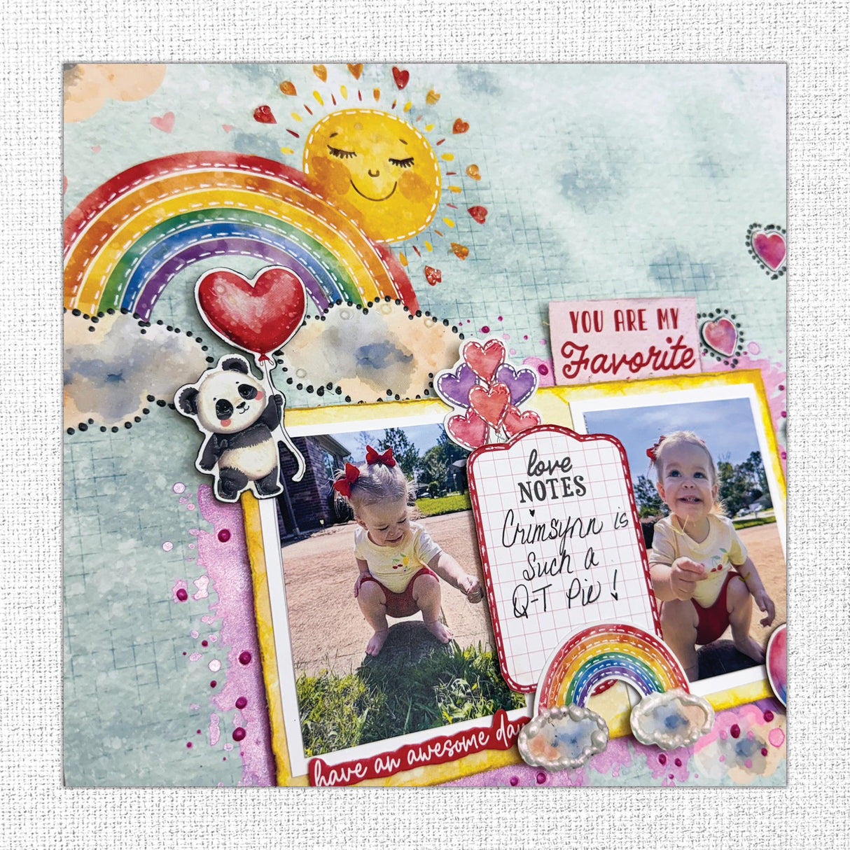 Perfect Pairs 6x8" Embossed Die Cuts 35800 - Paper Rose Studio