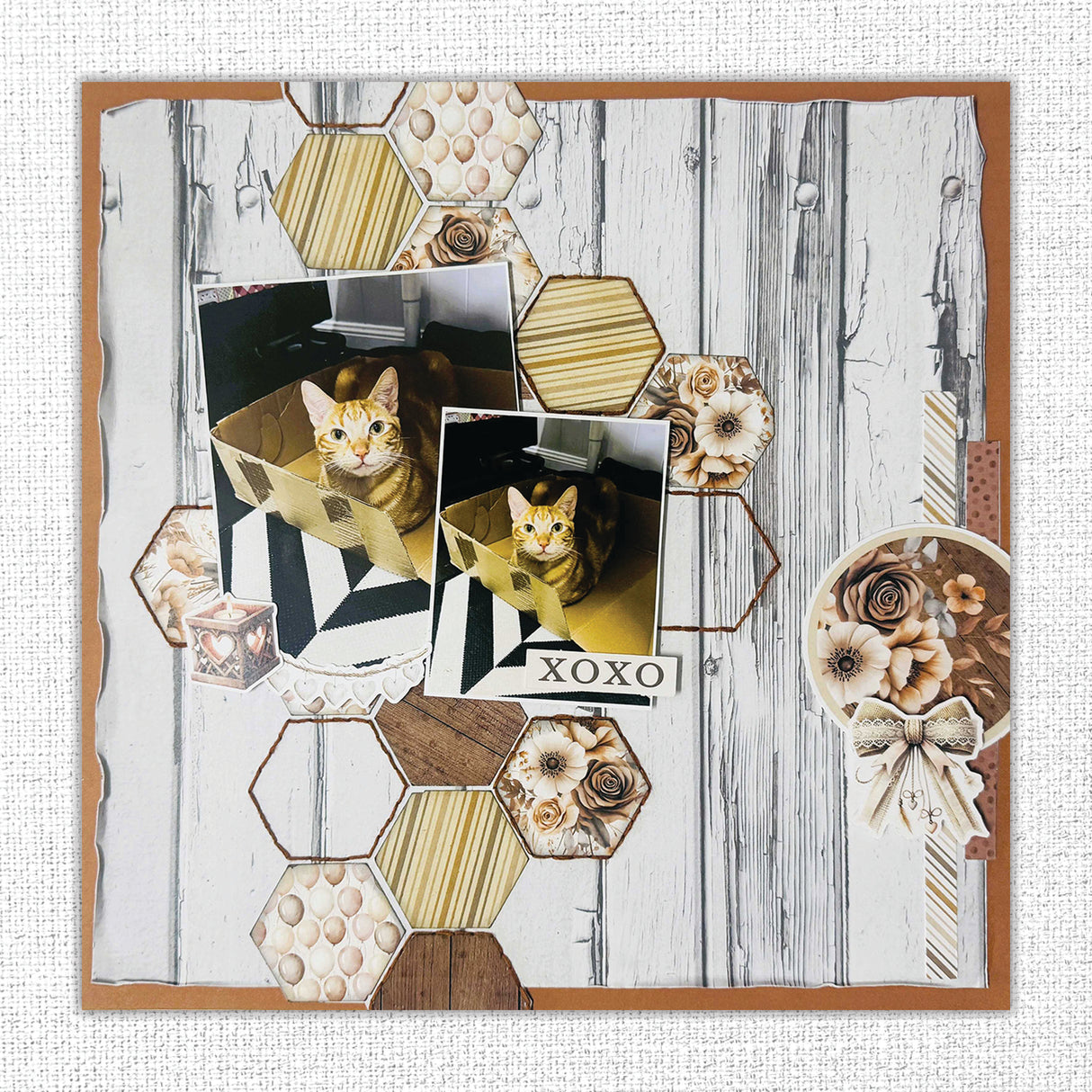 Heart & Home 8.5x11" Mini Junk Journal Folio Kit 35938
