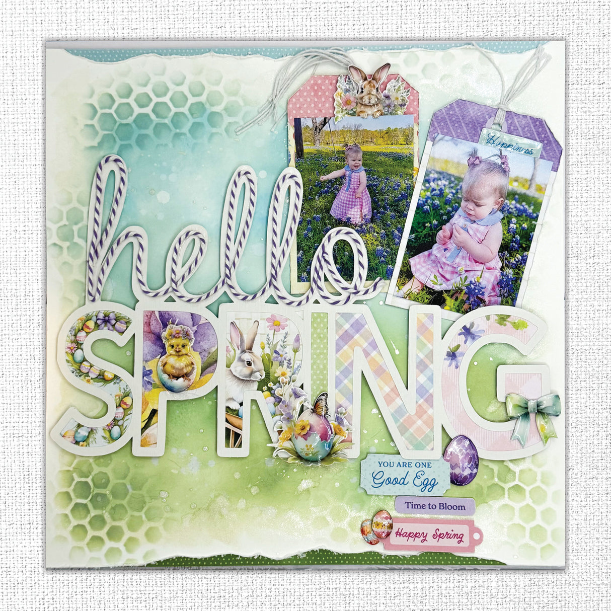 Hop Into Spring 6 x 8" Cut Aparts 36133
