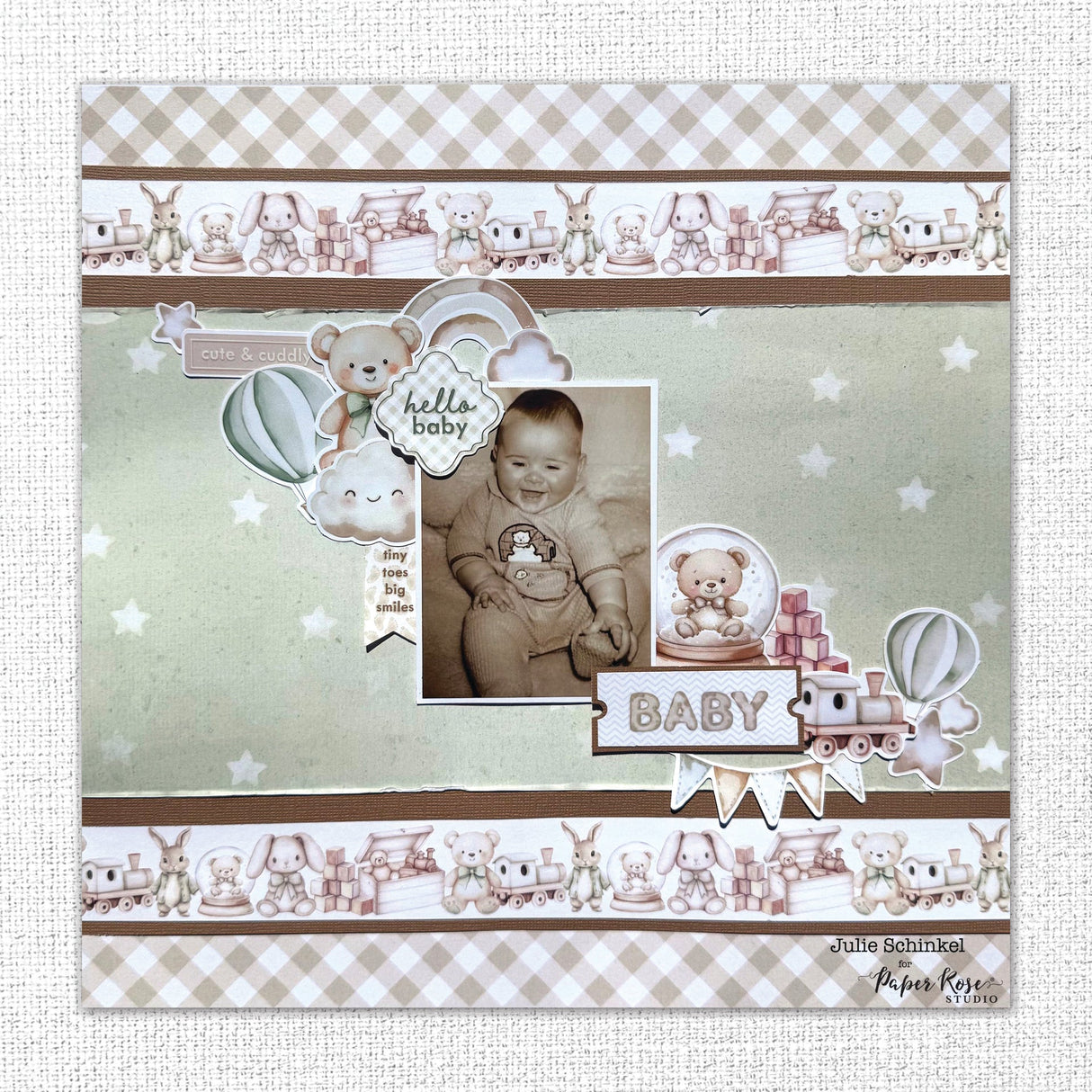 Boho Baby Embossed Die Cuts 35092 - Paper Rose Studio