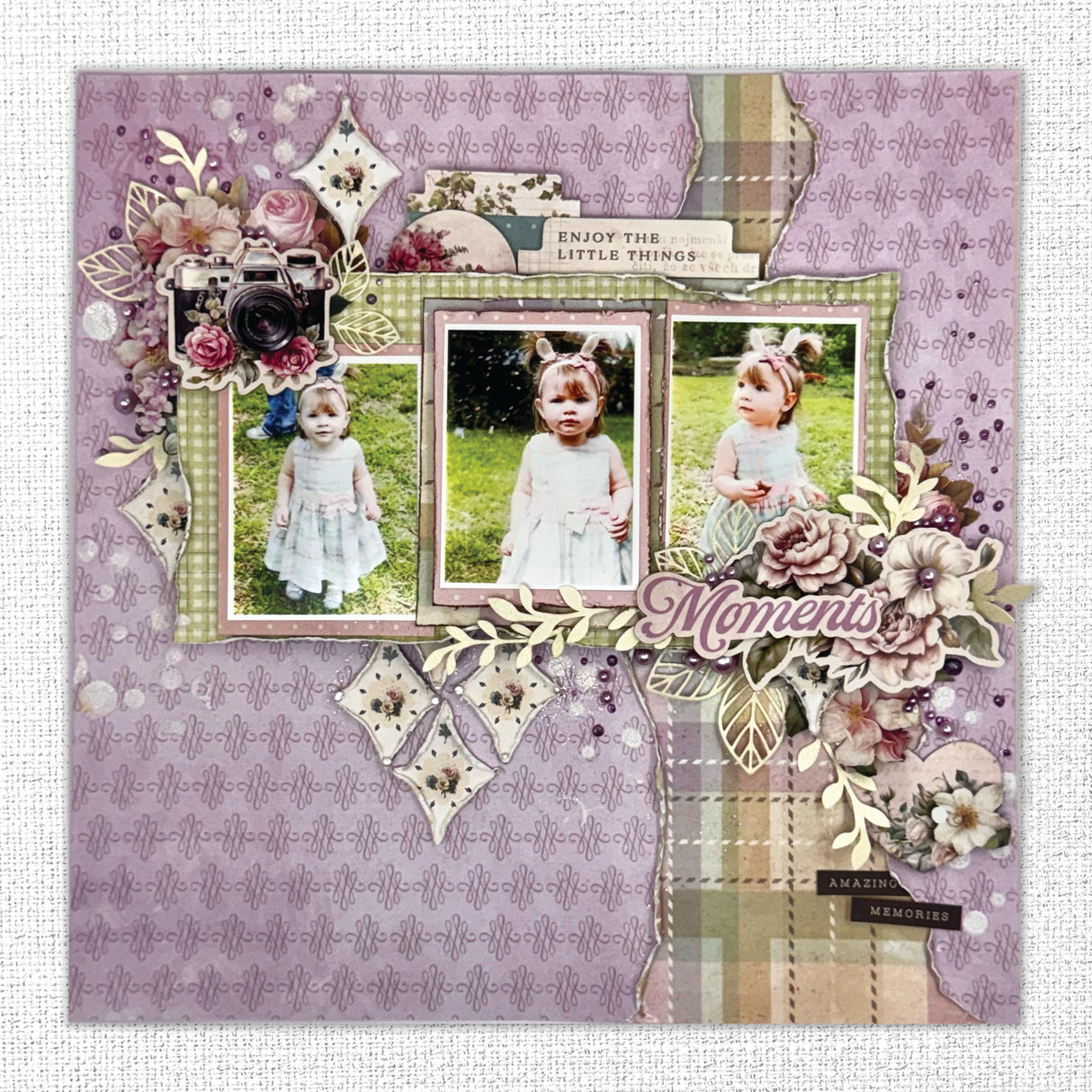 Afternoon in the Park 6x8 Chipboard Sticker Pack 33411 - Paper Rose Studio