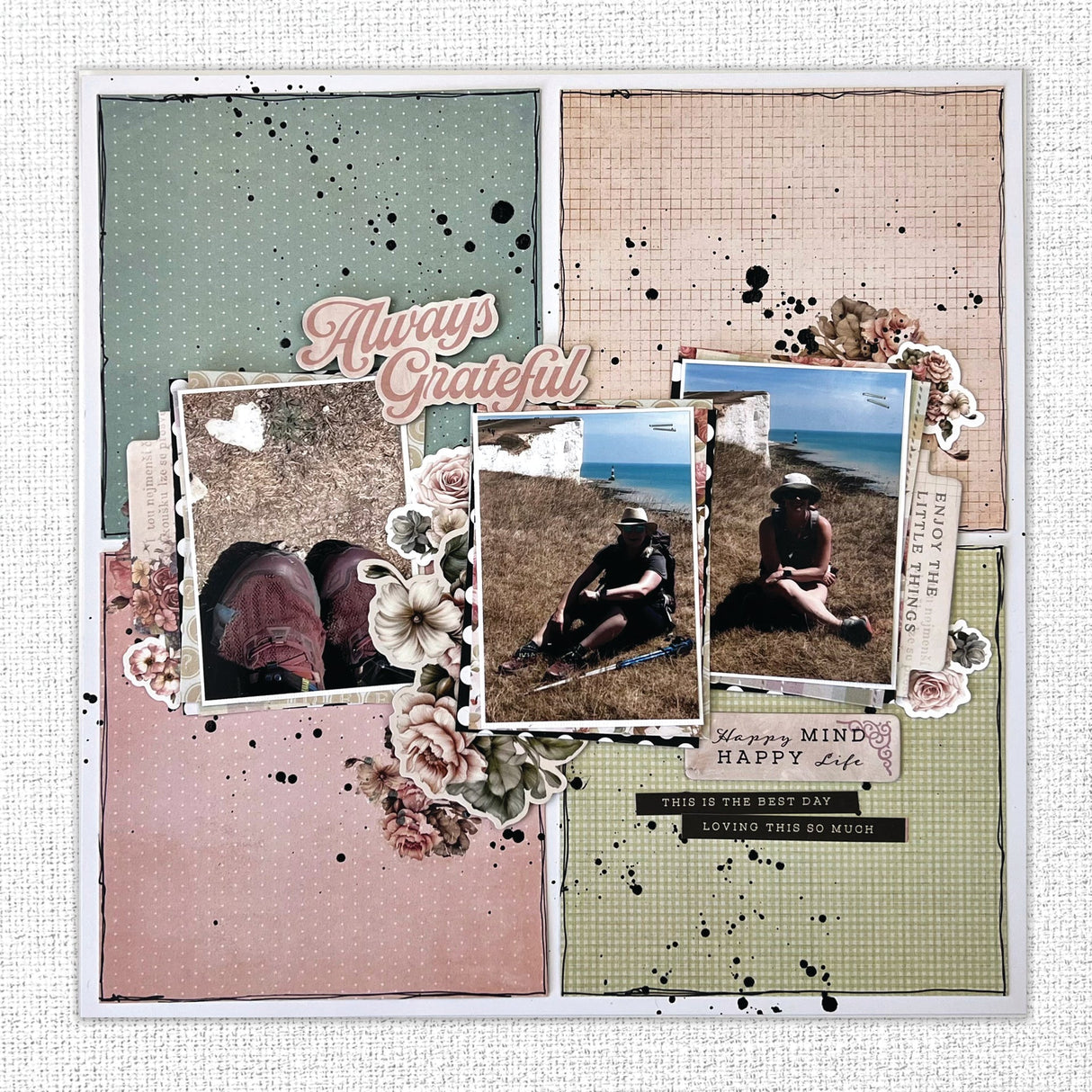 Afternoon in the Park 6x8 Rub-on Transfers Pack 33417 - Paper Rose Studio